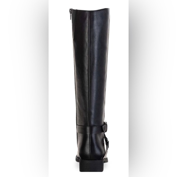 NIB Style & Co Marliee Wide Calf Black Riding Boot- Size 6 - Picture 4 of 5